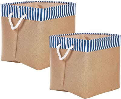 TUGUL - Manden set van 2 - Beige - Polyester