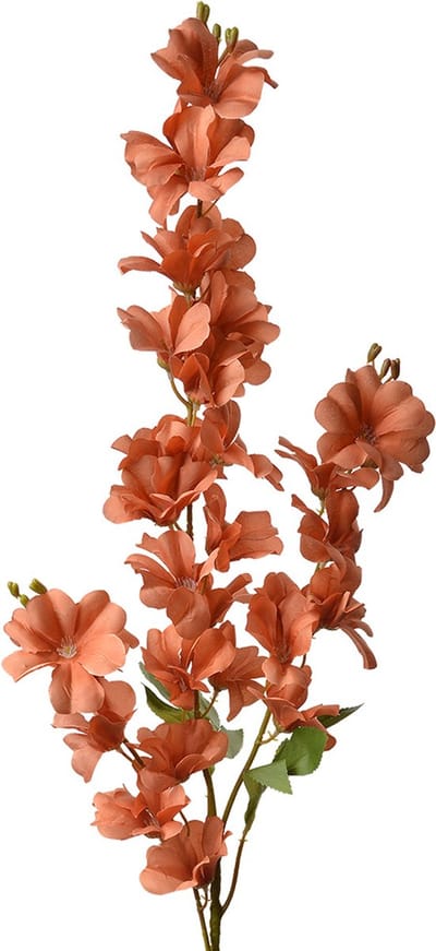 Clayre & Eef Kunstbloem 100 cm Oranje Kunststof