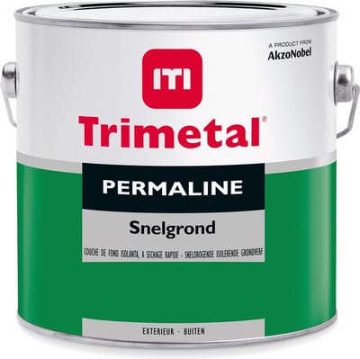 Trimetal Permaline Snelgrond - 2,5 l - 11 m²/l - Wit