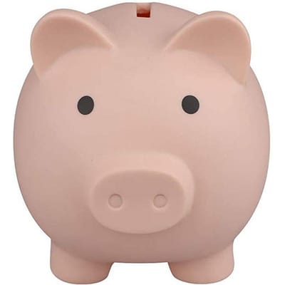 Spaarvarken Vorm Spaarpot Geld Tellen Pot Muntblik Grote Capaciteit Geld Spaardoos Opbergorganizer Voor Kinderen Verjaardag Kerstcadeau