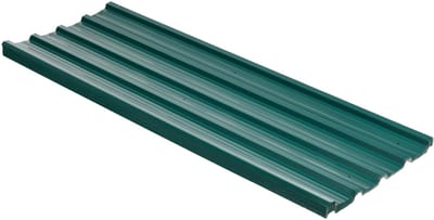 4goodz 12 stuks Damwand Dakplaten 7m² - 129x45cm Verzinkt - Groen