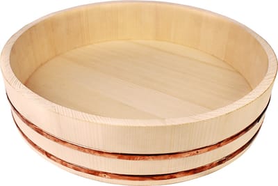 Hangiri Houten Schaal 60 cm - Hangiri voor sushi 60cm - Houten Sushi schaal
