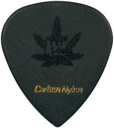 Pickboy GP33R-114 Plectra Carbon Graphite 1.14 Mm Dikte 50 Stuks Voor Langdurige Betrouwbare Respons