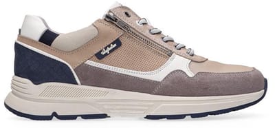 Australian Sneaker Connery Wijdte K 15.1682.03-L68 Taupe Beige Combi