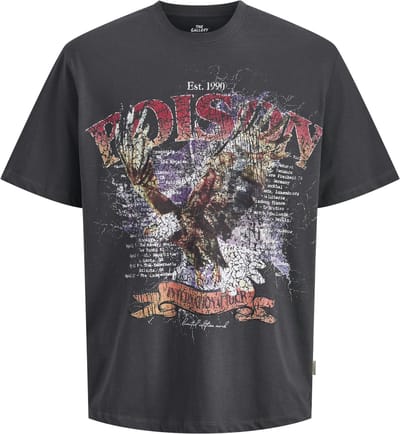 JACK&JONES - JORBAND TEE SS CREW NECK TG - Heren - T-shirts