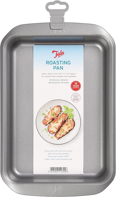 Tala Everyday – Braadslede – 38,5 x 25 cm – Non-stick – Carbonstaal – Met Brede Handgrepen – Stapelbaar