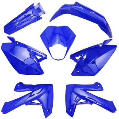Set van 7 kuipdelen P2R Rieju 50 Mrt 2009, Mrt Enduro 2009, Mrt Pro 2009, Mrt Sm 2009
