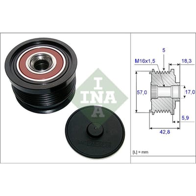 Schaeffler Ina Generator vrijloop INA 535 0191 10
