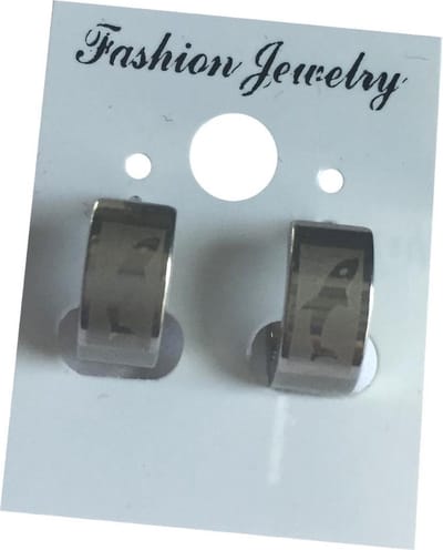 Fako Bijoux® - Oorbellen - Oorringen - Stainless Steel - RVS - 13mm - Dolfijn
