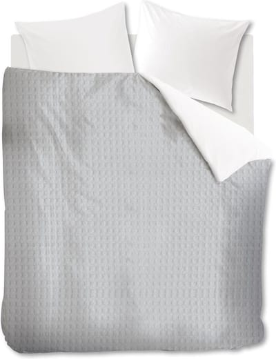 Beddinghouse Living dekbedovertrek - Eenpersoons - 140x200/220 - Grijs