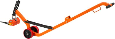Magnetische dekselheffer Dolly met een trekkracht van 600 kg, stalen constructie, krachtige magneet en dubbele wielen, verstelbare handgreep, N42 neodymium, opvouwbaar ontwerp voor eenvoudig transport, ideaal voor het hanteren van putdeksels