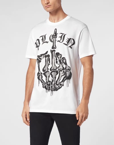 T-Shirt Ronde Hals Iconic Plein