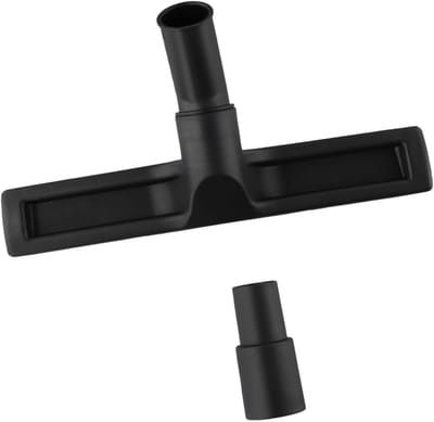 Vloerborstelkop Stofzuiger - Haarmondstuk Reiniging - Harde Vloeren Schoonmaken - Met Rolwielen - 32mm Kop 35mm Adapter - Zwart