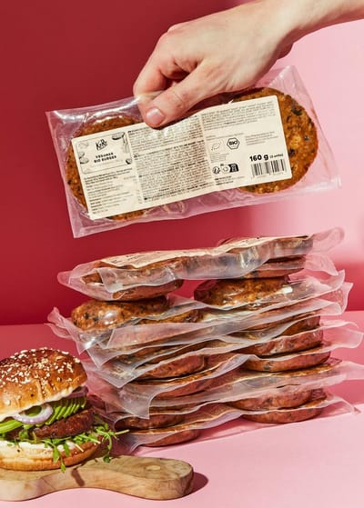 KoRo | Bio vegan tofu-wakameburger 12 x 160 g