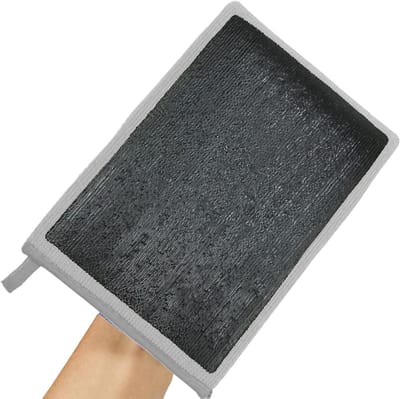 Autowashandschoen - Reinigingsgereedschap - Voertuigonderhoud - Scheurvast ontwerp - Zie beschrijving - Grijs
