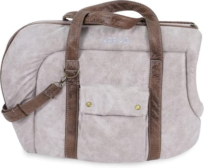 Huisdieren Draagtas - Reistas Huisdier - Veilig Vervoer - Wasbaar Ontwerp - 98x157x13 Inch - Beige-Bruin