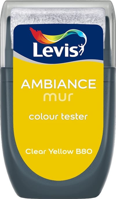 Levis - Muurverf Kleurtester Mat Mix - Clear Yellow B80 - Mengverf - 30 Ml