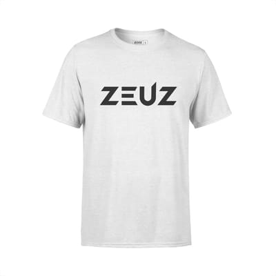 ZEUZ Sport T-Shirt Unisex - Sportkleding Man & Vrouw - Fitnesskleding Heren & Dames - Jongens & Dames Kleding voor Fitness, CrossFit & Gym - Maat XXL - Wit