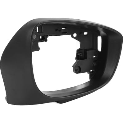 Cadre de Couvercle de Rétroviseur Latéral Noir Décoratif Aile Latérale de Porte Arrière Cadre de Rétroviseur de Remplacement pour Mazda CX‑3 CX5 Droit black