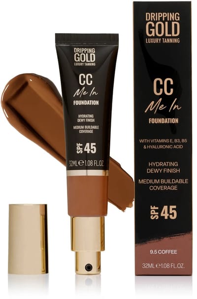 Dripping Gold | CC Me In Foundation 095 Coffee - 32ml - SPF45 - Vegan