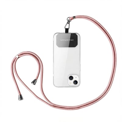 imoshion Universeel telefoonkoord - Telefoon Ketting - GSM Koord - Rosé Goud