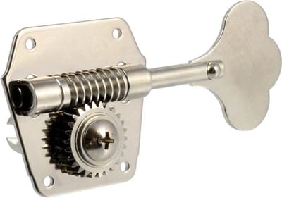 Allparts TK0790001 Gotoh reverse wind bass tuning keys, nickel, 4pcs