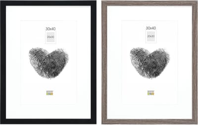 Deknudt Frames fotowand S66KMP 12 - 2 fotokaders - foto 20x30/30x40 cm
