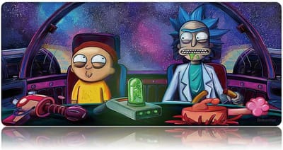 XXL Gaming Muismat (900 x 400 mm) - Hoogwaardige Bureauonderlegger voor Verbeterde Precisie en Snelheid