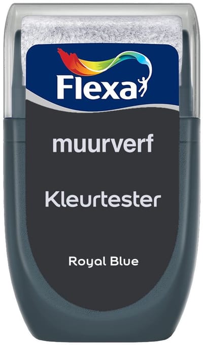 Flexa - Kleurtester Muurverf - Royal Blue - Creations - Mengverf - 0.03L