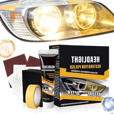 Koplamp Restauratie Kit - Koplamp Polijstset - Auto Onderhoud - Snelwerkend Krasverwijderaar - 25 Milliliter - N.v.t.