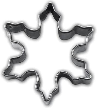 Städter Uitsteker RVS - sneeuwvlok / ijskristal - 4cm