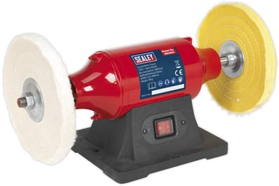 Elektrische Polijstmachine 200mm 550W Bankbevestiging voor Metaal en Materiaal