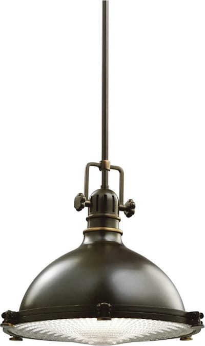 Kichler LED Hanglamp Hatteras Bay | 1X E27 Max 150W | Dimbaar | Olde Bronze