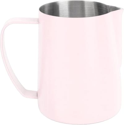 RVS Melkopschuimer voor Espresso, 480 ml Melkkan voor Koffie, Perfect voor Latte Art en Cappuccino