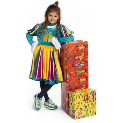 KADO Verkleedkostuum - De Club van Sinterklaas - Rubies - Maat 140