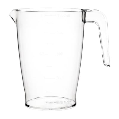 Olympia Kristallon Stapelbare Polycarbonaat Kan 1l - Olympia FB890