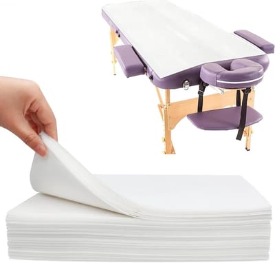 Set van 20 Wegwerp Massage Stoelkussens, Zachte Massage Handdoeken, Ideaal voor Spa, Salon en Tattoo Studio, 80 x 50 cm
