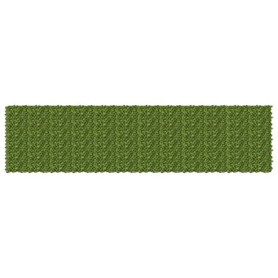 vidaXL - Balkonscherm - met - bladeren - Groen - en - Geel - 600 - x - 150 - cm