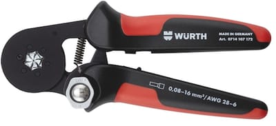 Wurth - Krimptang, zijinsteek - Krimptang met plaatsing vanaf de zijkant x 1 st