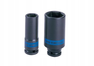 King Tony Lange Slagdoppen 1/2" 17mm x 80mm 6-kant