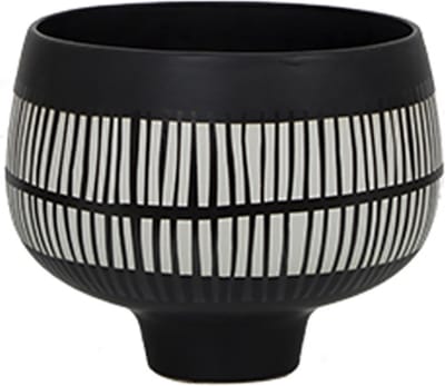 OHNO - Woonaccessoires - Elche Vaas - Zwart