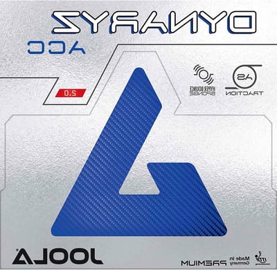 JOOLA Tafeltennisbedekking Dynaryz Acc (zwart 2,0)