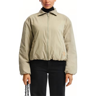 s.Oliver -qs Jacket Outdoor Green Sand Talla: XL | Chaquetas Outlet | Mujer | Marrón