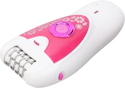 Elektrisch Ontharingsapparaat - Lichaamshaarverwijderaar - Gladde Huid - Dubbele Trimmerkop - 12 Cm - Wit
