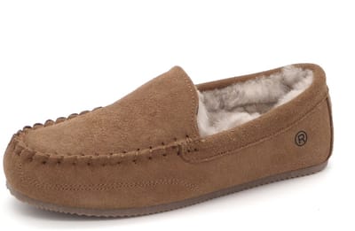 Rohde Dames Pantoffel Gevoerd - 7020-76 Cognac - Maat 38