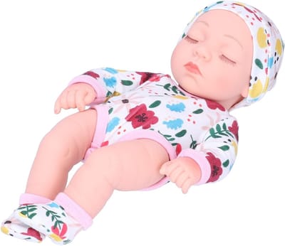 Babypop Realistisch - Speelgoedpop Noodpop - Kinderspel Urenlang - Beweegbare Ledematen - 25 Cm - Kleurrijk