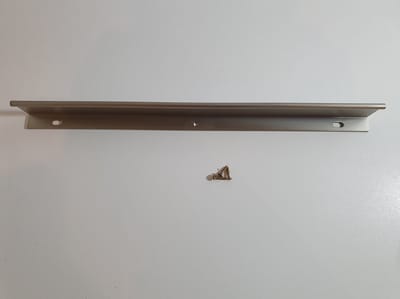 Handgreep / Keukengreep RVS 400 mm - Handgrepen voor deurtjes - Deurgreep - Meubelgreep - Handgreep RVS- Keukengreep - Greep RVS - Meubelbeslag - handgrepen kast - meubelgrepen - Handgrepen voor deurtjes - inclusief schroeven
