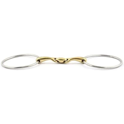 Mors dubbele brisuren voor paard grote canon Jump'In 20 mm