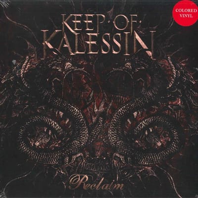 12-inch Plaat KEEP OF KALESSIN - Reclaim BLACK136LP Zwarte Hoezen 2016 Spanje Rock black
