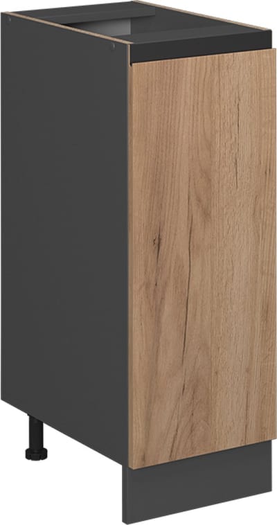 Vicco R-Line Apotheekkast – 30 cm J-vorm, zonder werkblad Krachtige eik goud
